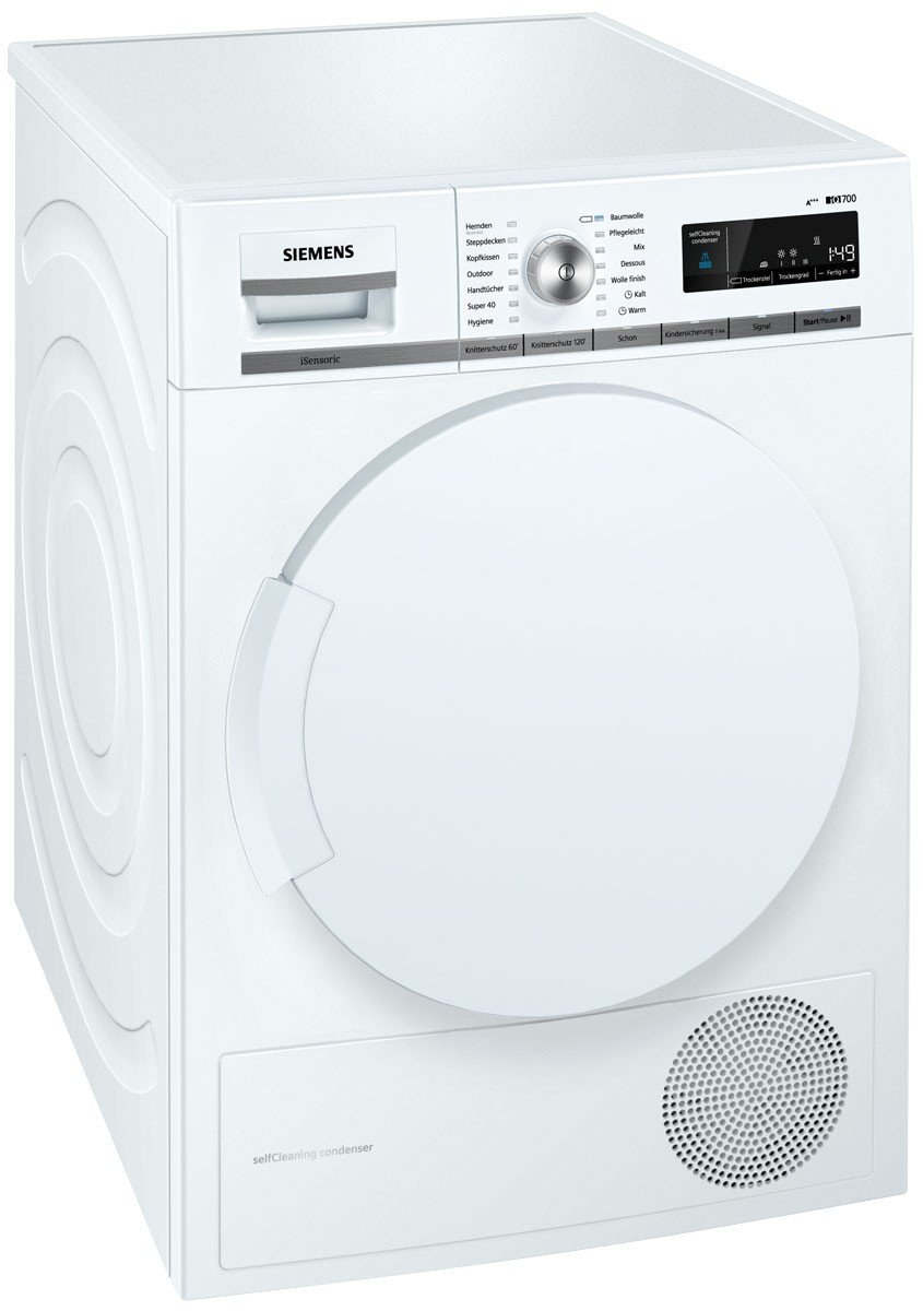 Сушильная машина Siemens wt43w460oe