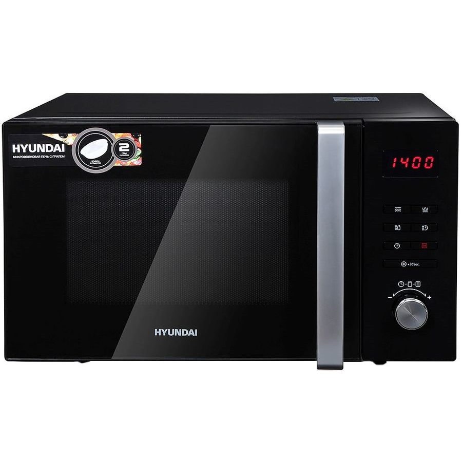 Микроволновая печь Hyundai HYM-m2062, 800вт, 23л, черный
