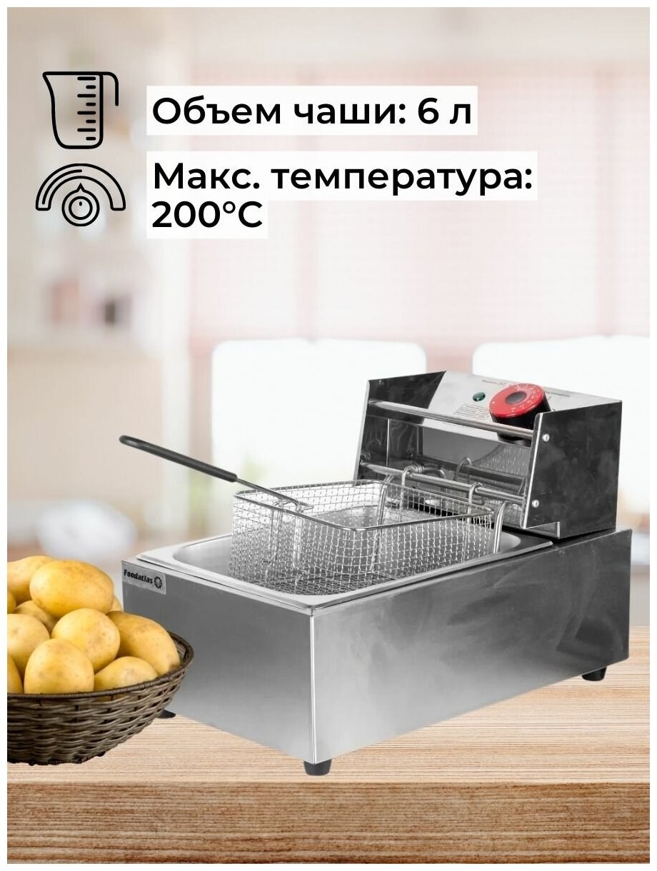 Фритюрница foodatlas df 81 eco (60 фото)