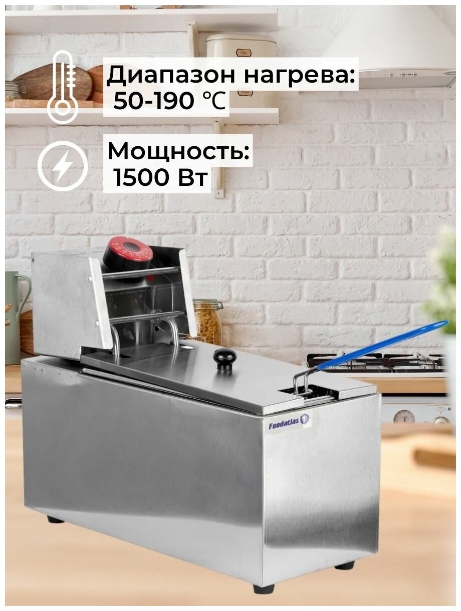 Фритюрница foodatlas df 80 eco (60 фото)