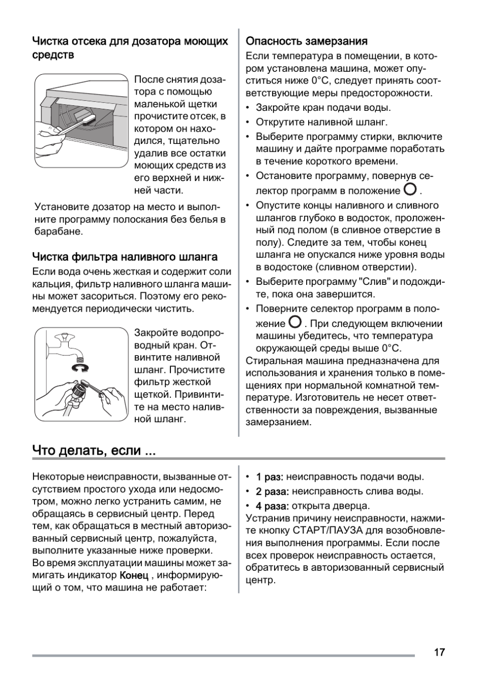 Занусси FCS 1020 C инструкция по применению