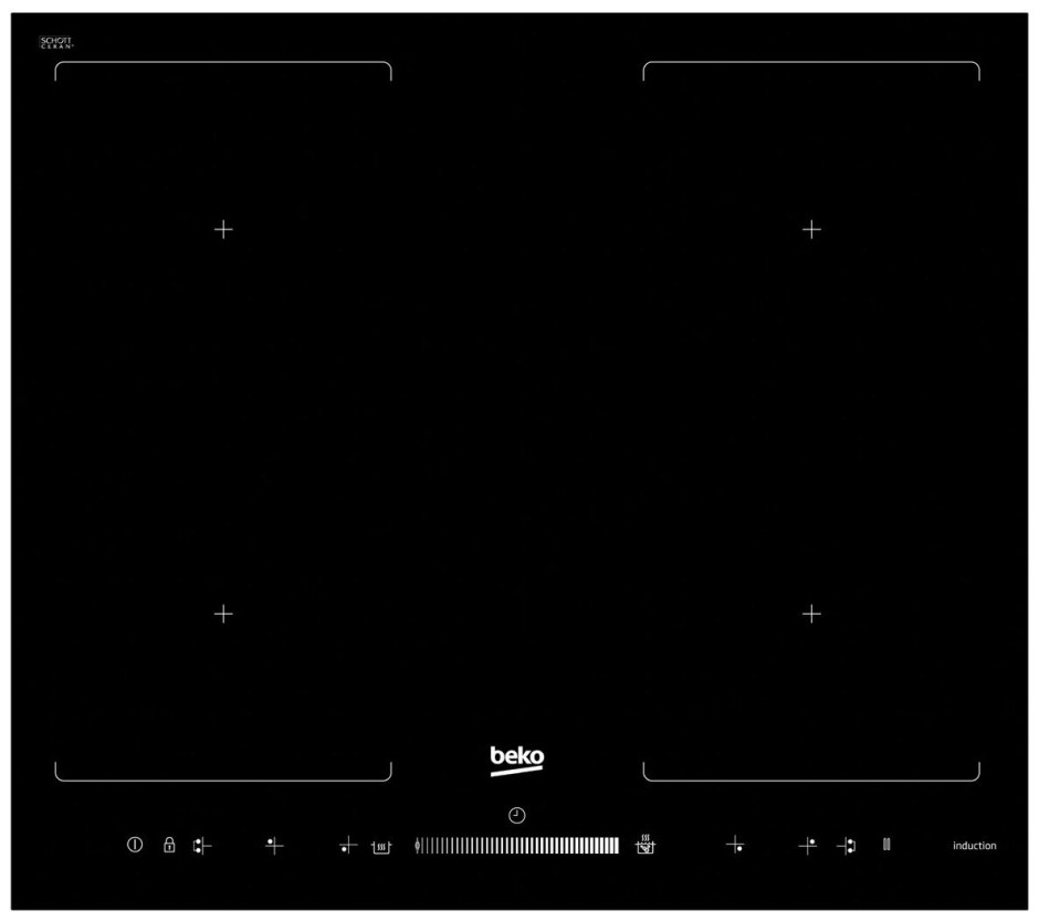 Индукционная варочная панель Beko hii 63402 ATBG