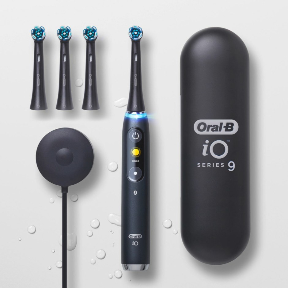 Электрическая зубная щетка oral-b io 9 Black Onyx , черный