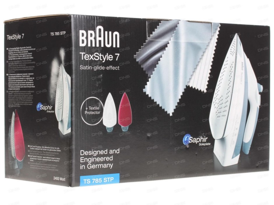 Вес утюга Braun TEXSTYLE 7
