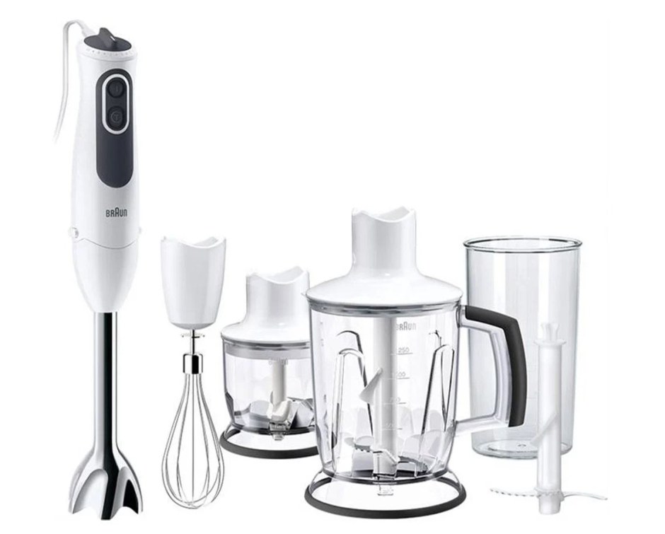 Погружной блендер Braun mq 5007 WH puree
