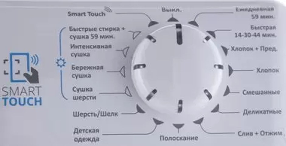 Сушильная машина Candy cs4 h7a1de-07 белый