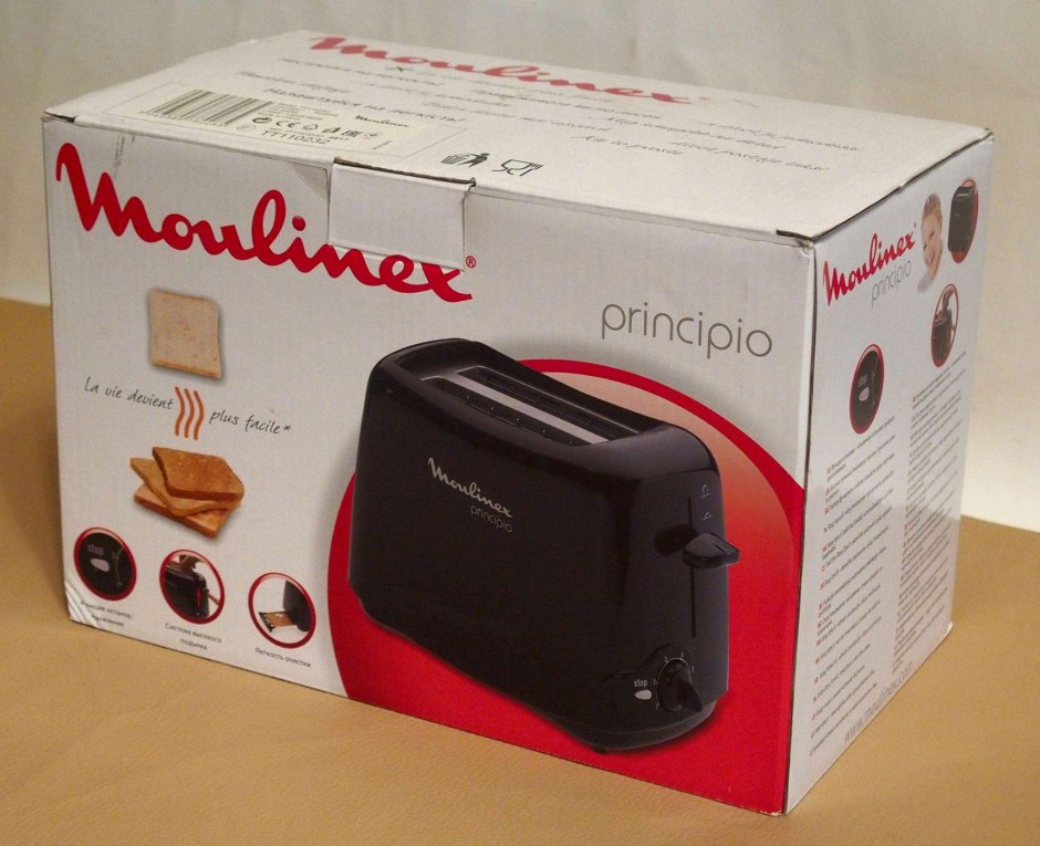 Тостер Moulinex tt110232 черный