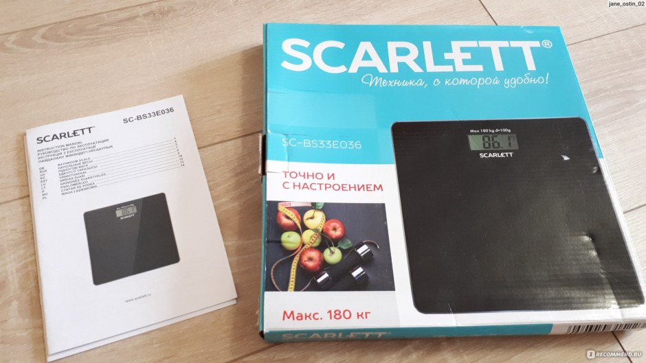 Scarlett SC-bs33e036 черный