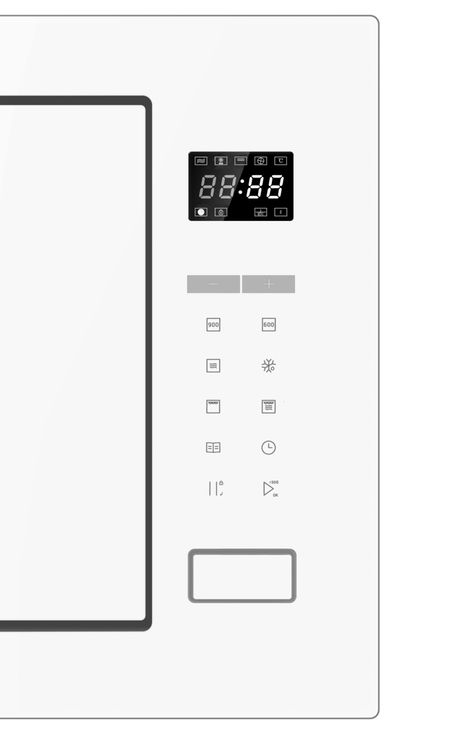 Встраиваемая микроволновая печь Haier HMX-bdg259x схема встраивания