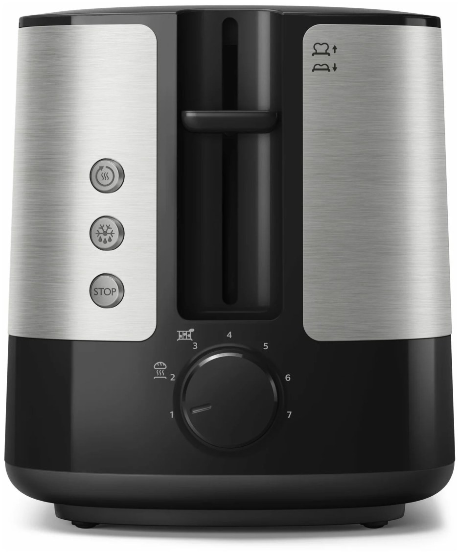 Тостер Philips hd2635/90, Black Silver