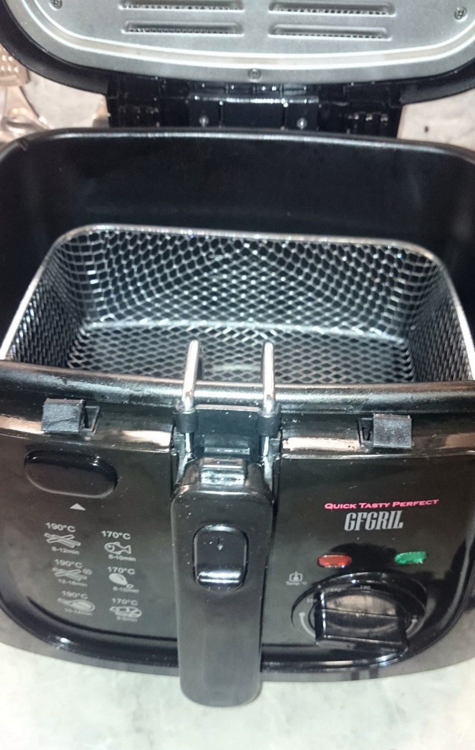 Фритюрница GFGRIL GFF-052 br черный или Китфорт