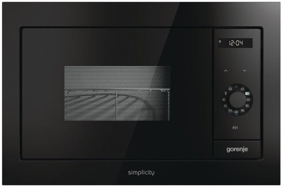 Микроволновая печь Gorenje bm235syb, встраиваемая, 23л, 900вт, черный