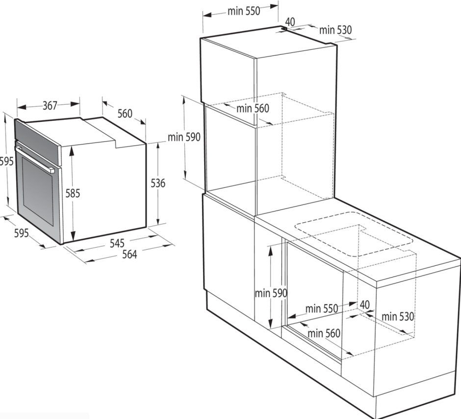 Gorenje bo 647 a42 XG