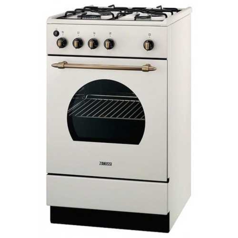 Электрическая плита Zanussi zcv56gml бежевый