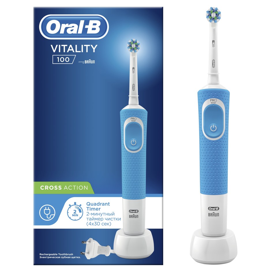 Электрическая зубная щетка oral-b Vitality 100 Sensi Ultrathin