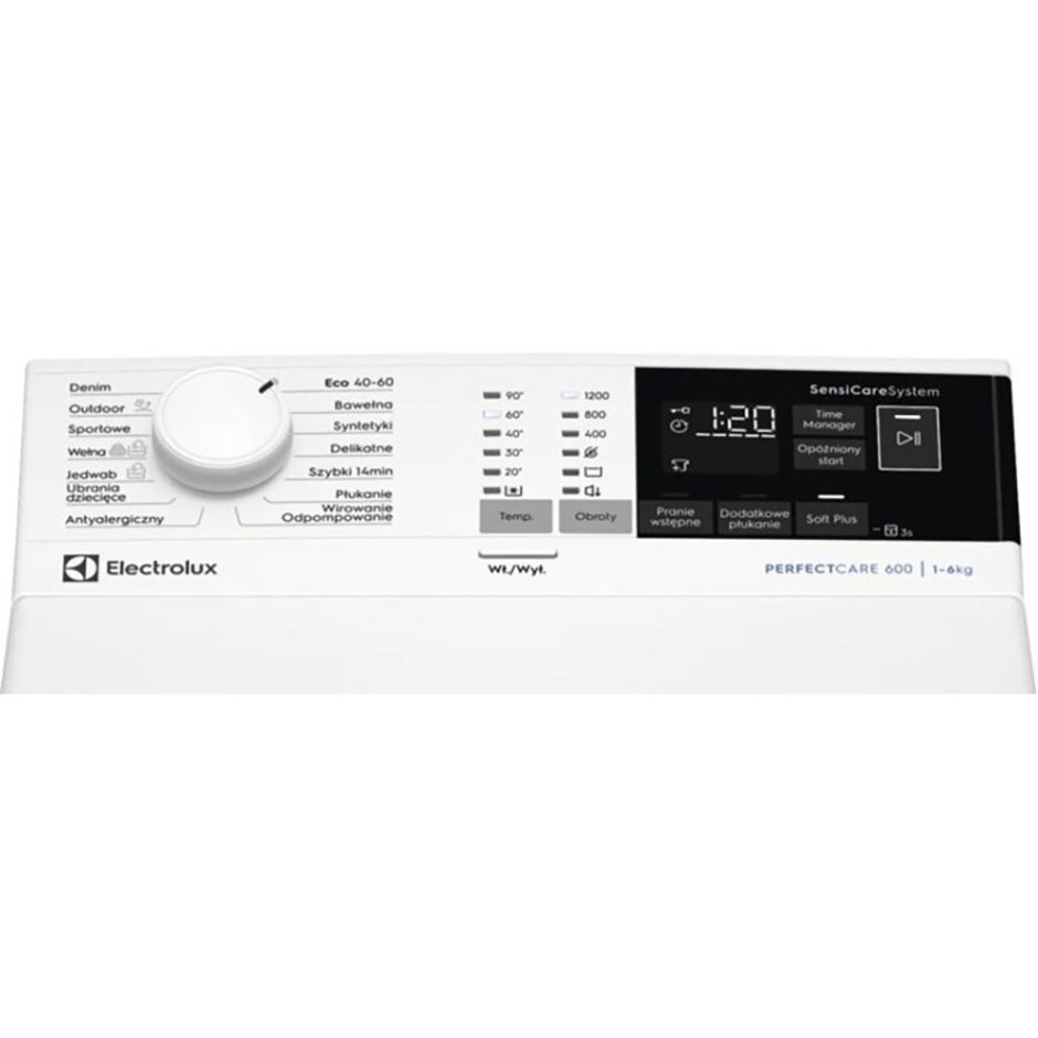 Стиральная машина с вертикальной загрузкой Electrolux PERFECTCARE 600 ew6t4r062