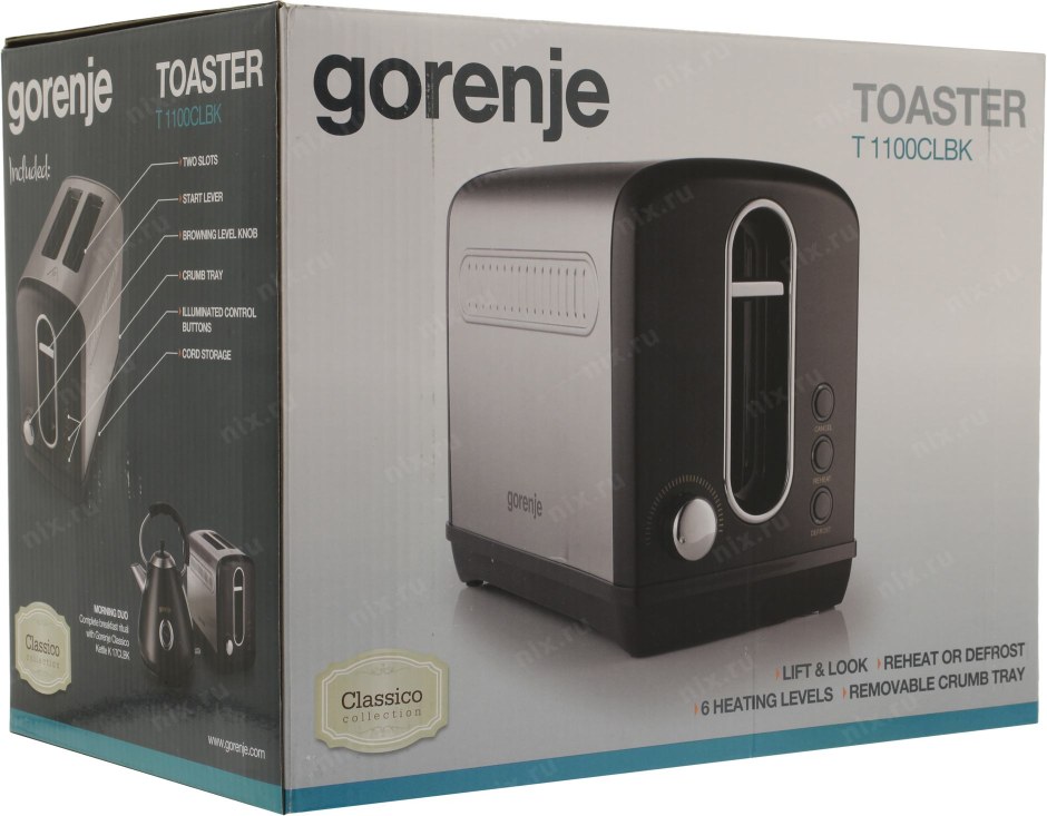 Тостер Gorenje t1100