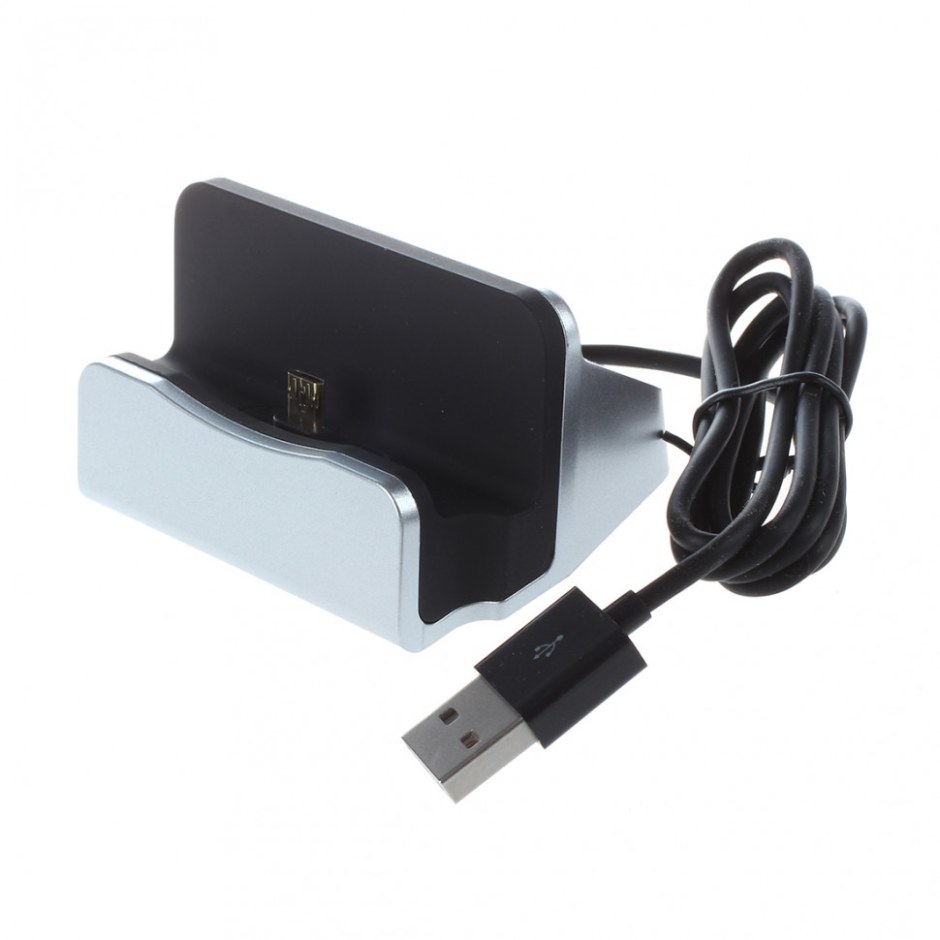 Micro USB док станция акустика