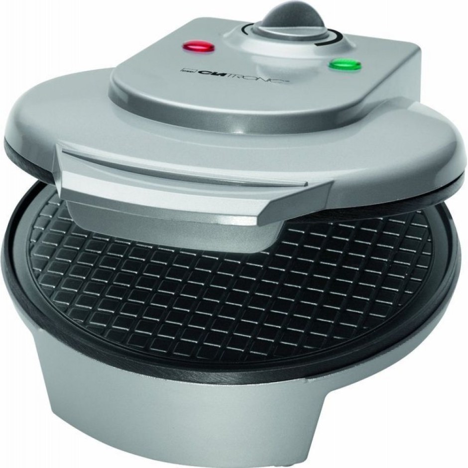 Электровафельница Clatronic ha 3494 Silver