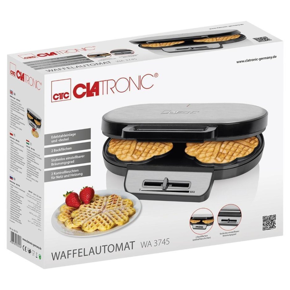 Вафельница Clatronic WA 3745