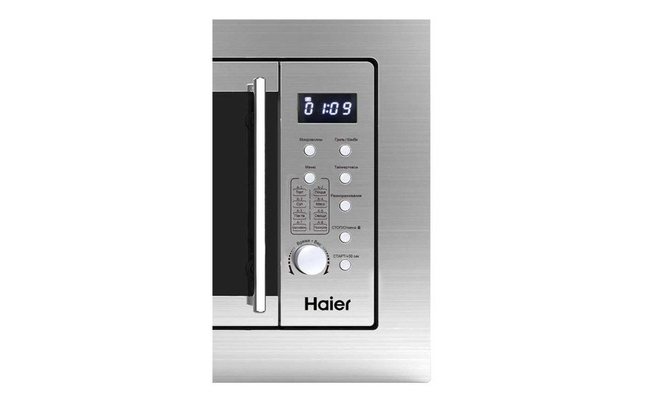 Встраиваемая микроволновая печь Haier HMX-bdg259x схема встраивания