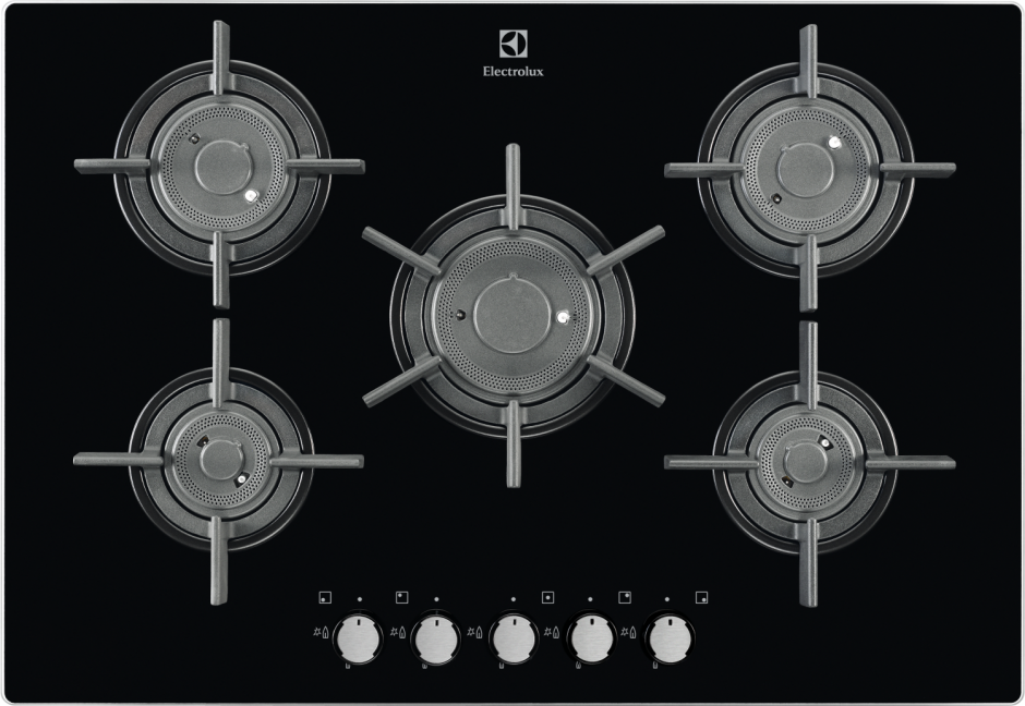 Варочная панель газовая Electrolux 5 конфорок