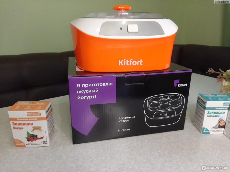 Йогурница Kitfort KT-2020