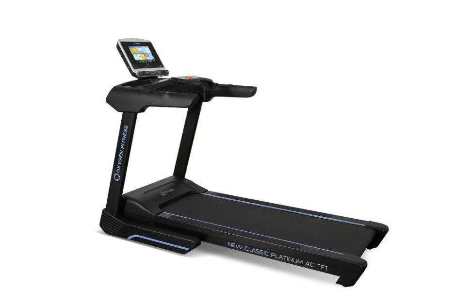 Беговая дорожка Oxygen Fitness New Classic Platinum AC led