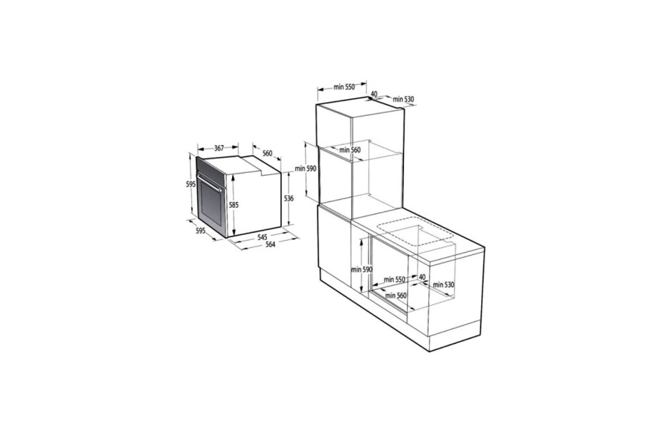 Духовой шкаф Gorenje bo6735cli
