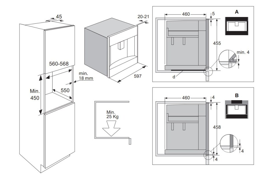 Встраиваемая кофемашина Asko cm8477s