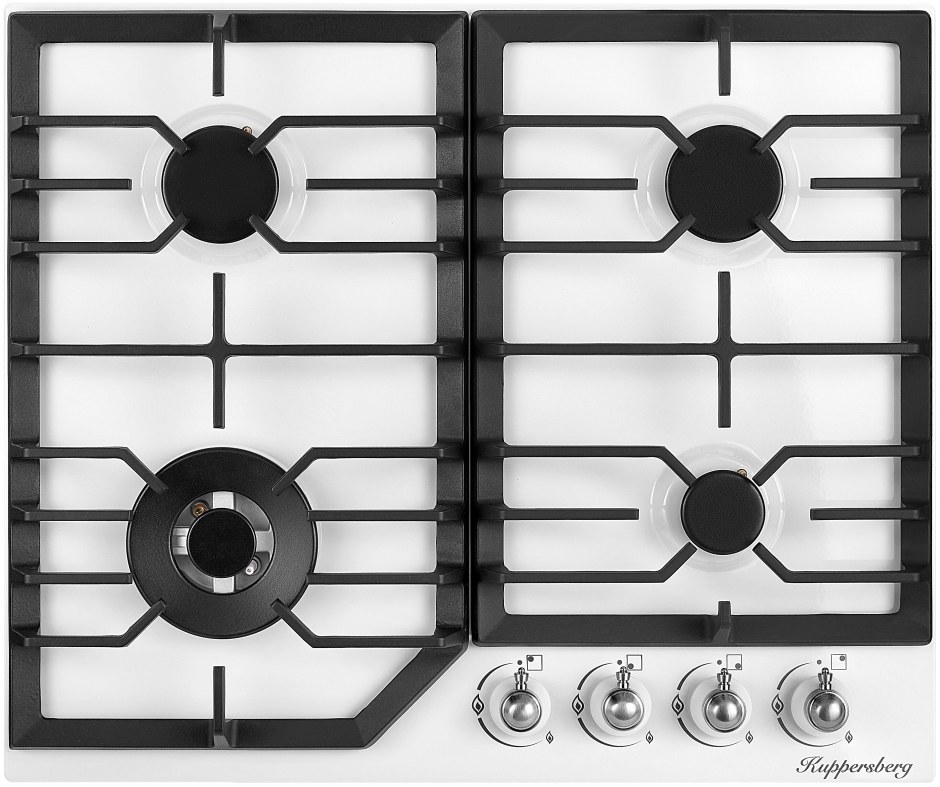 Kuppersberg FS 603 W Silver газовая варочная поверхность