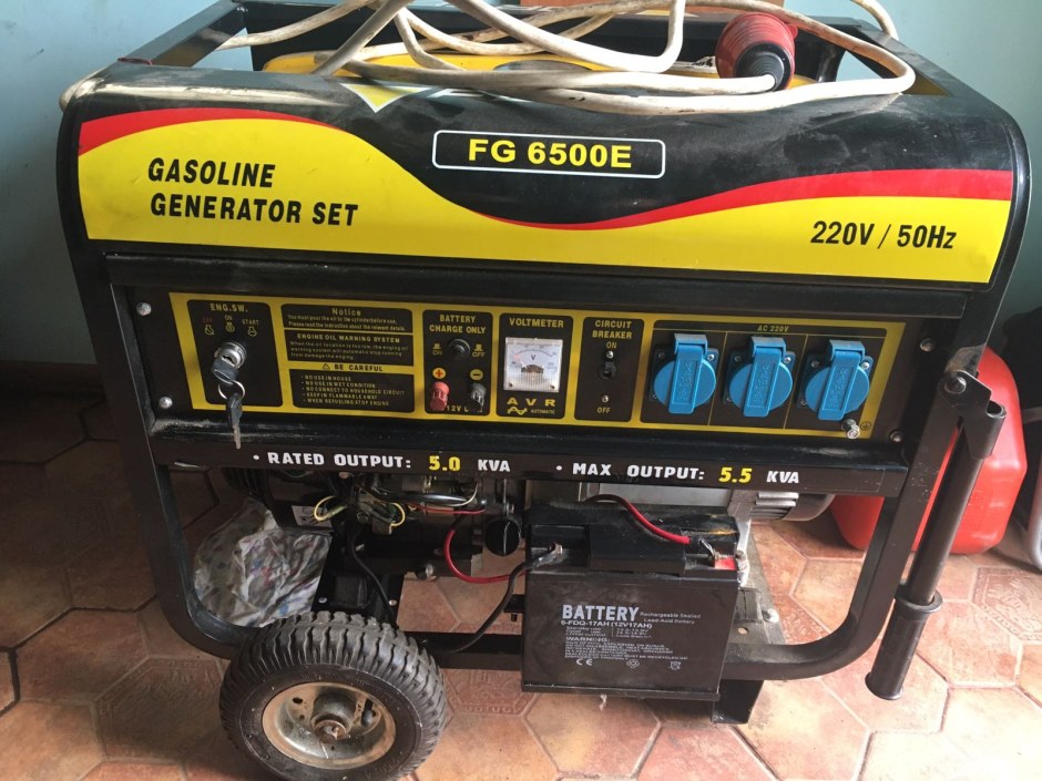 Бензиновый Генератор Forte fg6500e