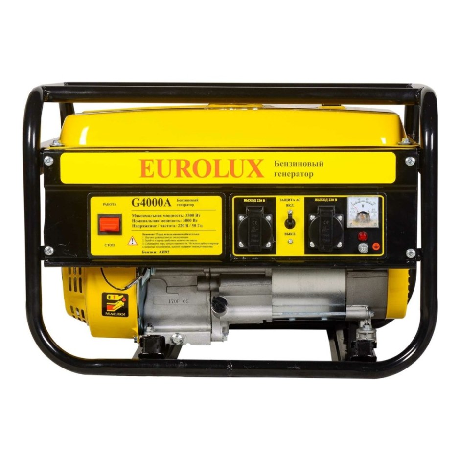 Электрогенератор Eurolux g4000a