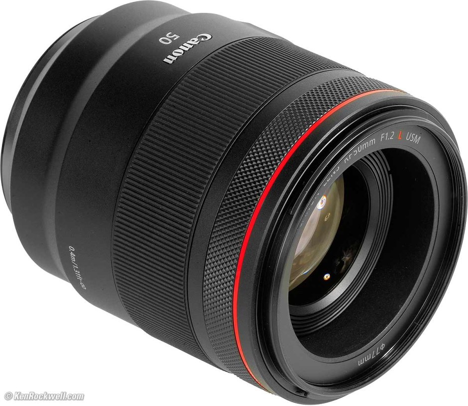 Canon RF 50mm f/1.2l USM