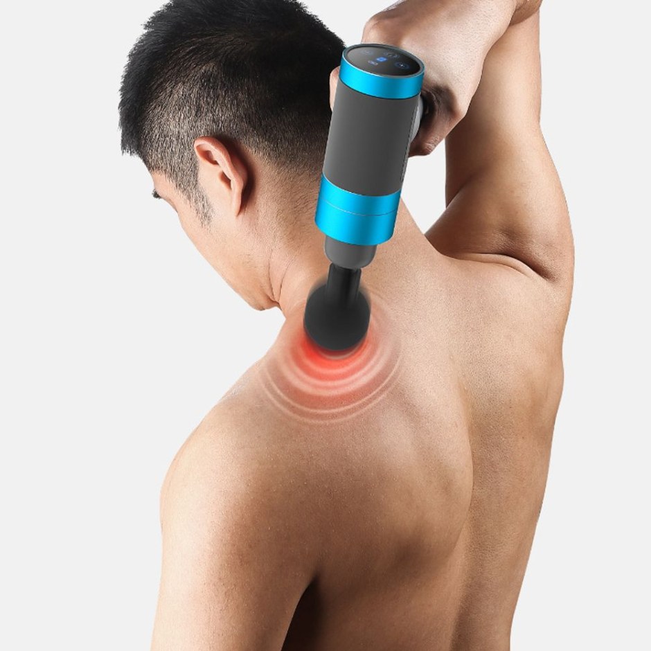 Мышечный ударный массажёр-пистолет muscle Fascial massage