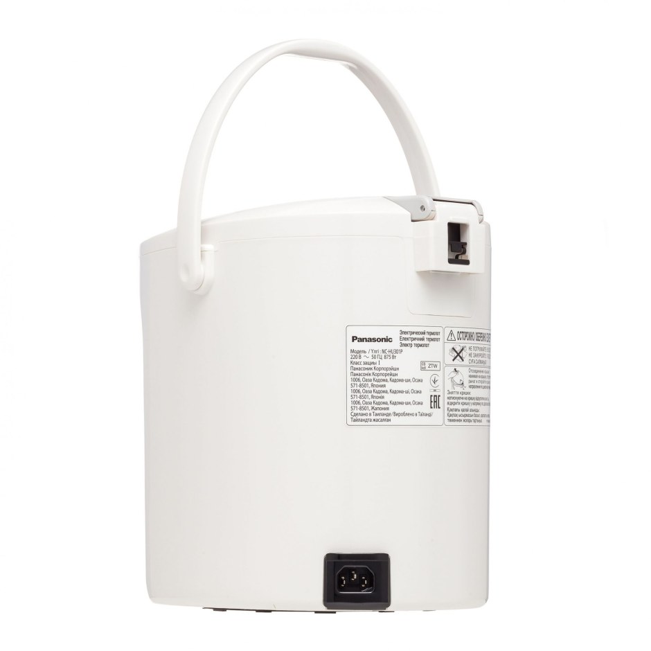 Термопот Panasonic NC-hu301pztw WhiteGrey батарейка