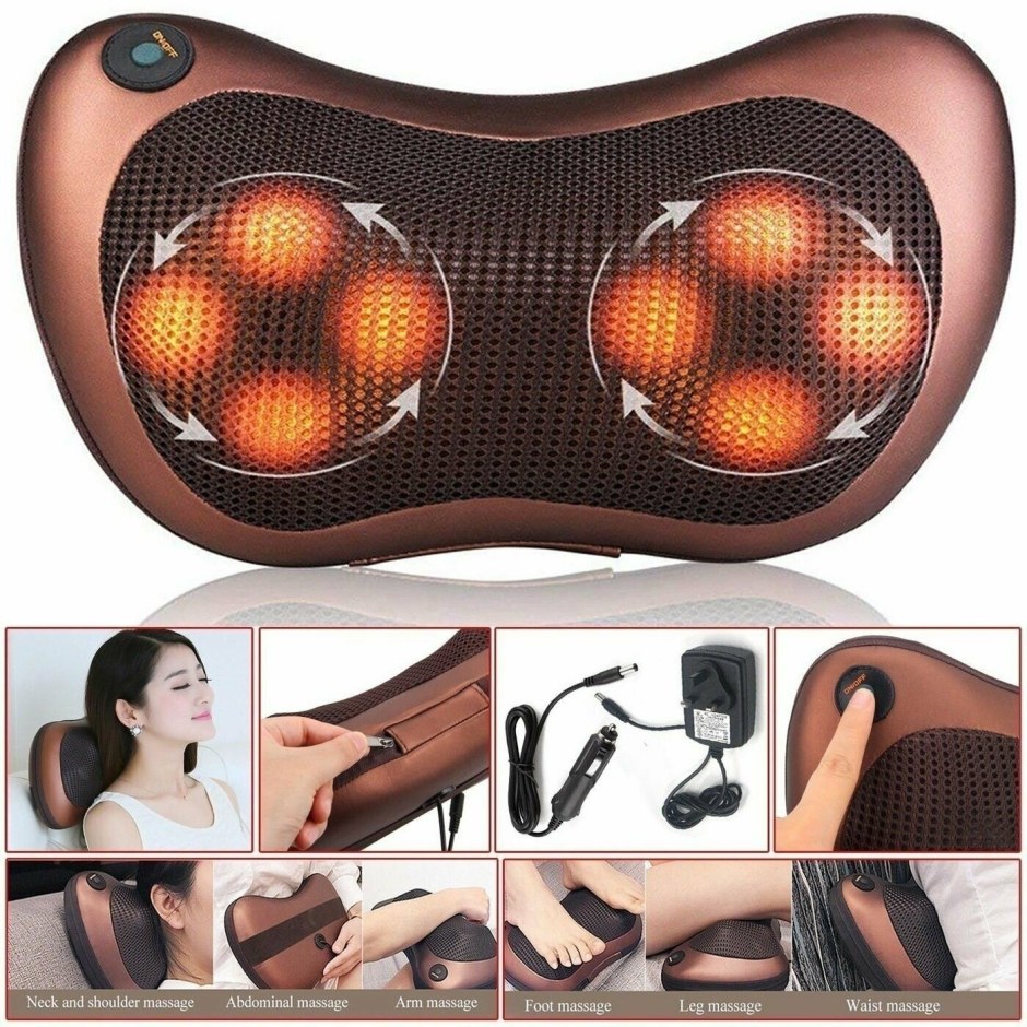 Подушка массажер Massager Neck kneading