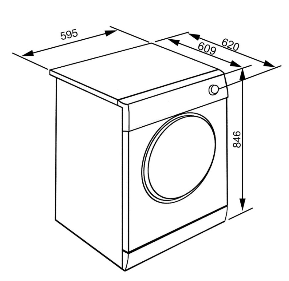 Сушильная машина Smeg dht83lru