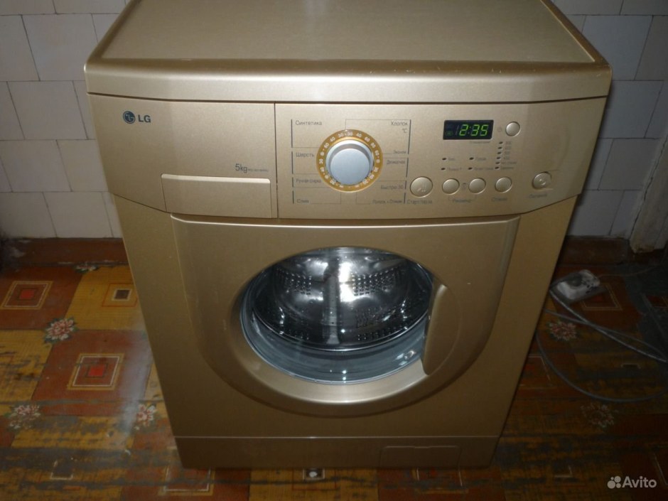 Стиральная машинка LG 5 kg Золотая wd80806