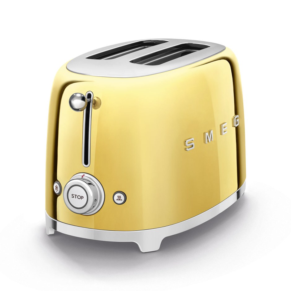 Тостер Smeg tsf01chmeu шампань
