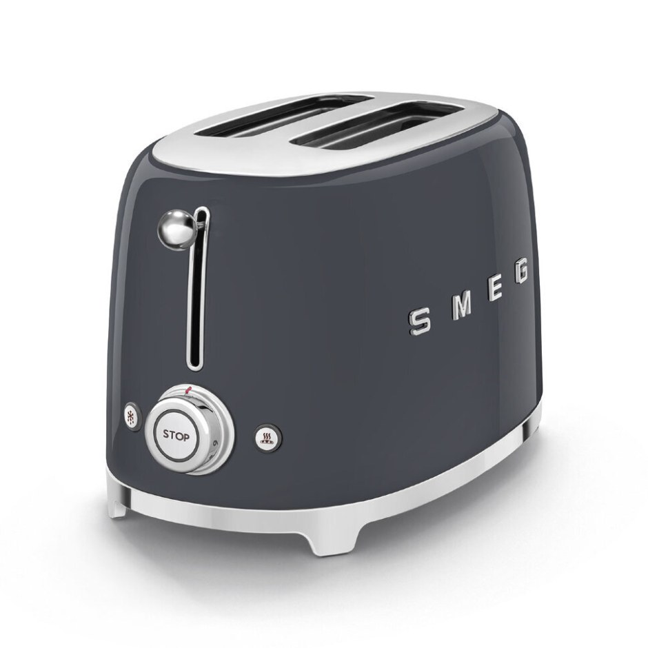 Тостер Smeg tsf01blmeu черный