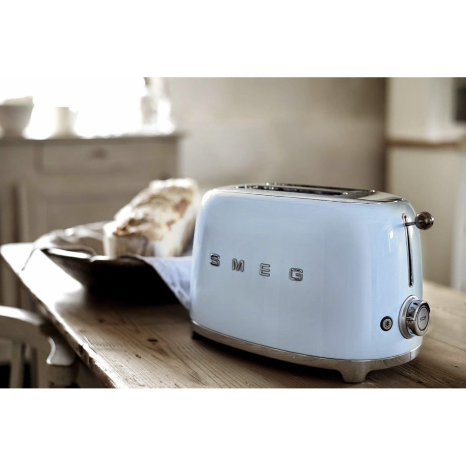 Тостер Smeg tsf01 (белый)