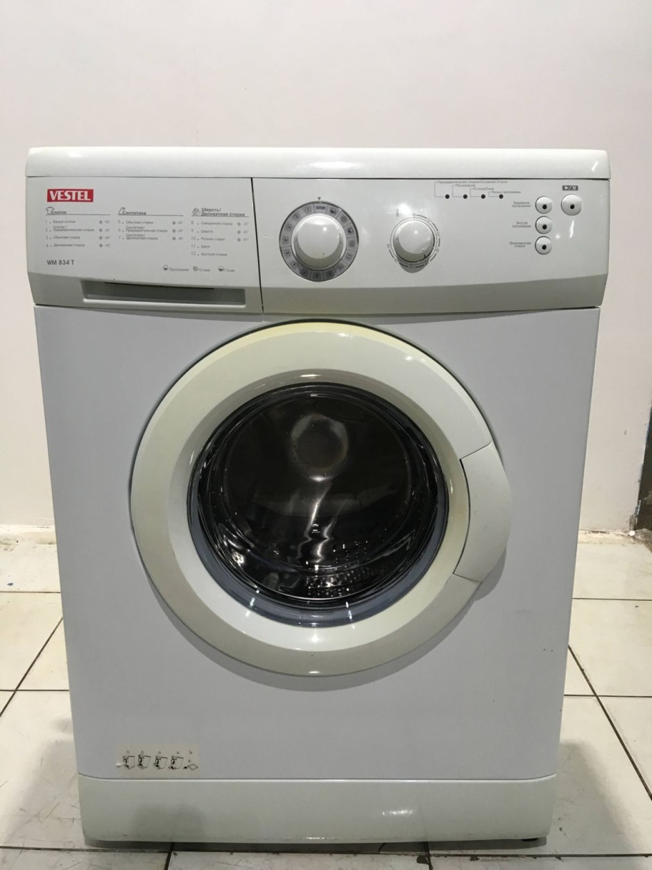 Vestel WM 834 T панель управления