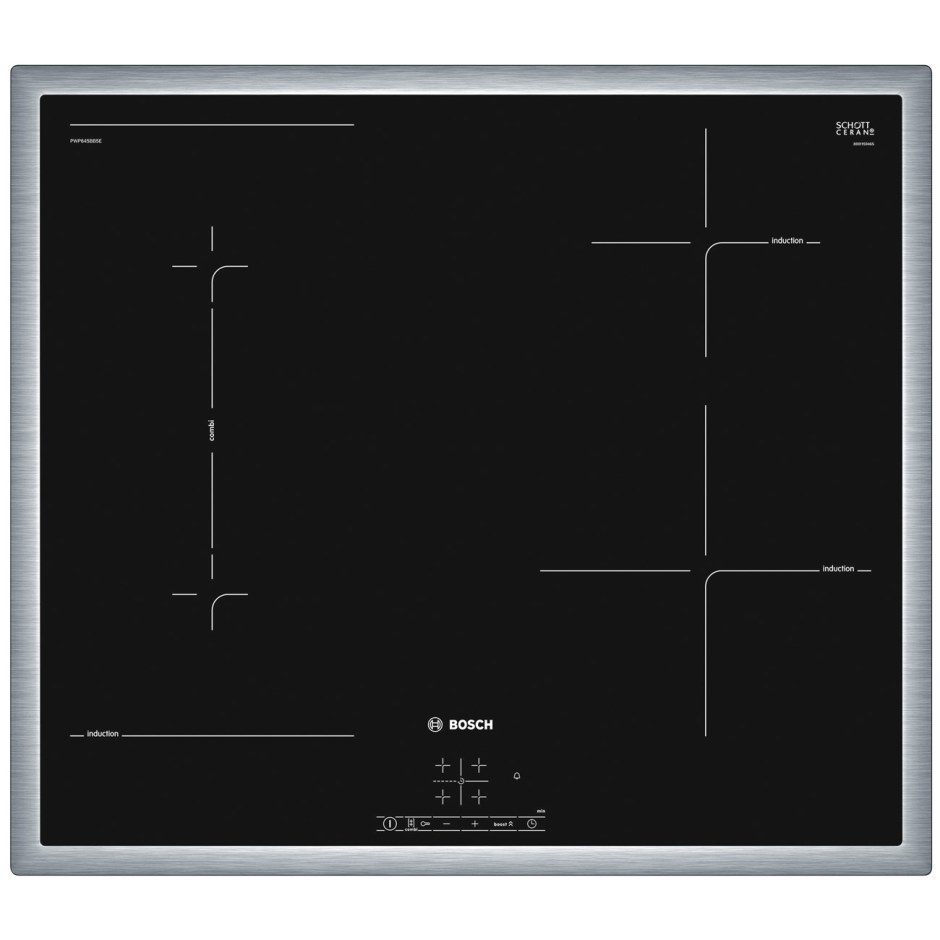 Встраиваемая варочная панель индукционная Bosch pwp645bb5e Black