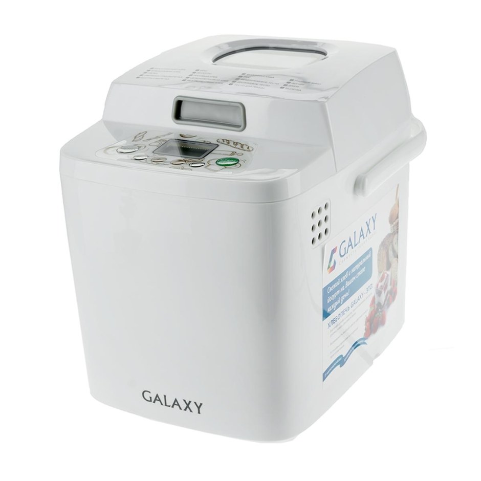 Хлебопечка Galaxy gl2701 белый