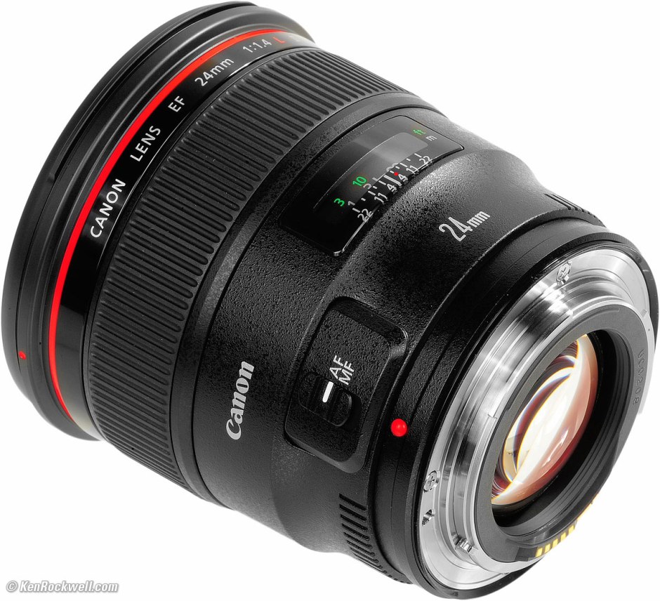 Canon 24mm f1.4 l II USM