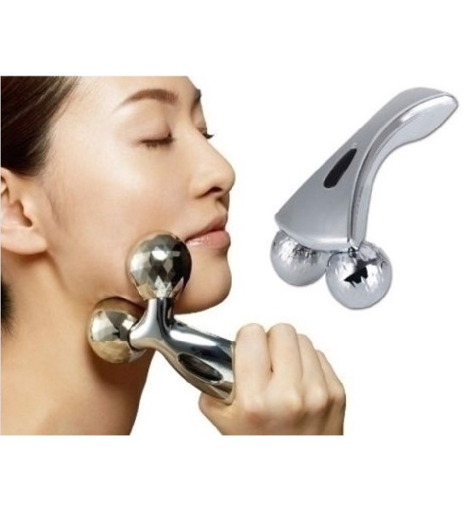 Роликовый массажер 3d Massager для лица и шеи