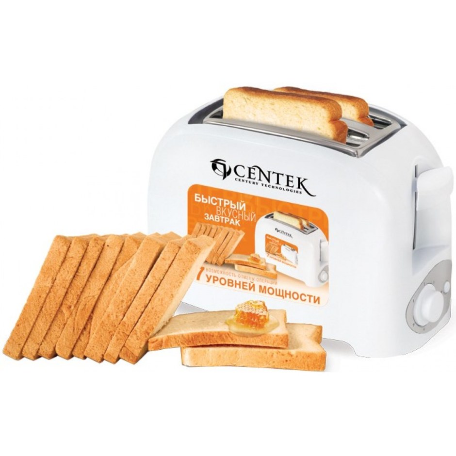 Тостер CENTEK CT-1420 750вт,