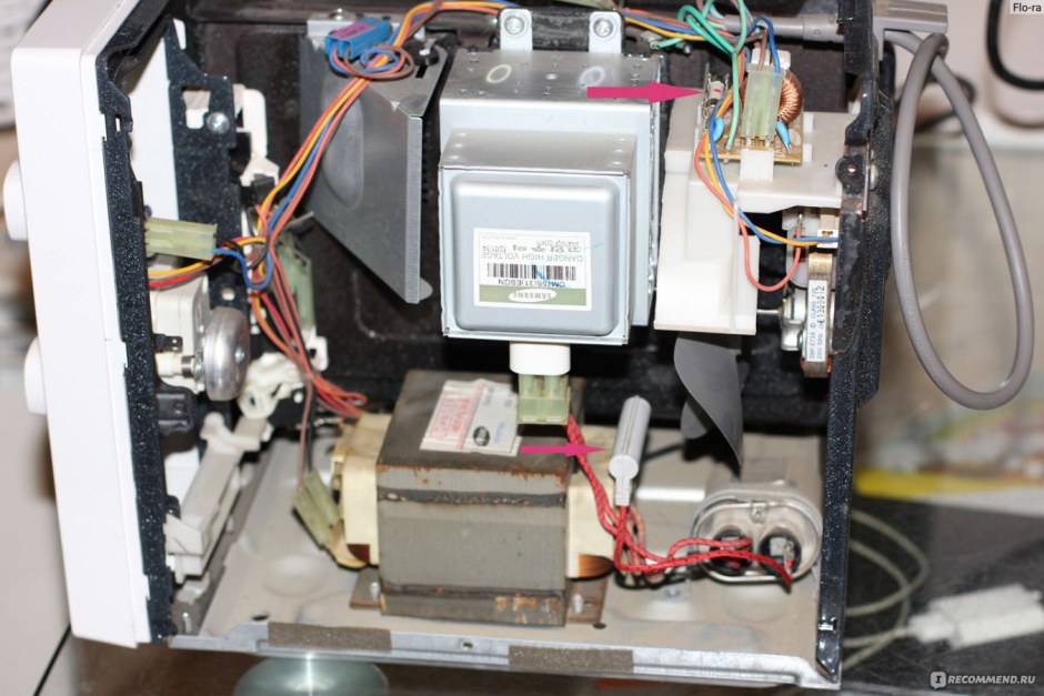 Микроволновая печь Samsung ce2874nr магнетрон