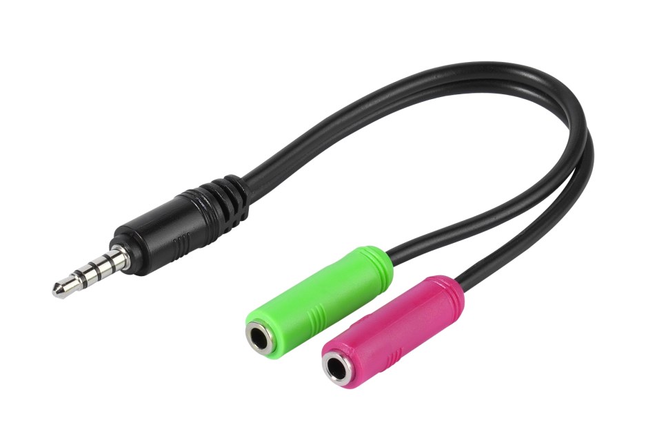 Разветвитель Vivanco Jack 3.5 mm - 2 x Jack 3.5 mm